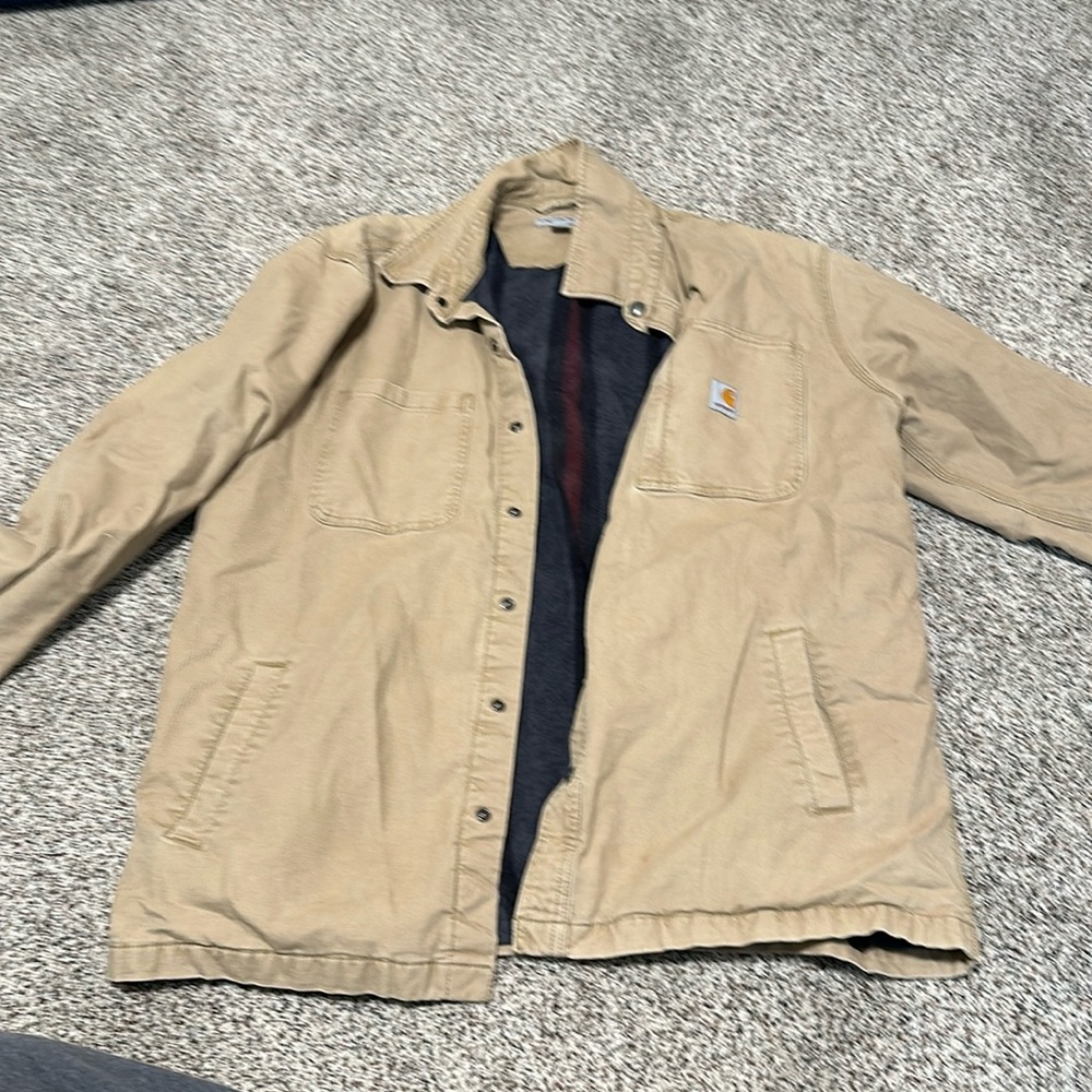 Men’s Carhartt fleece lined jacket